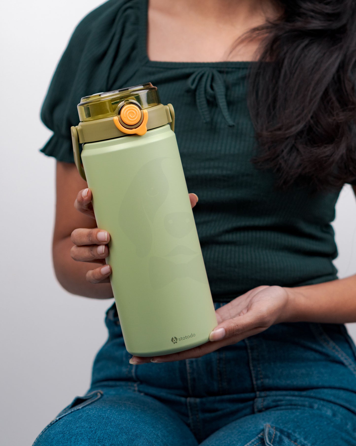 Tank dual sipper flask